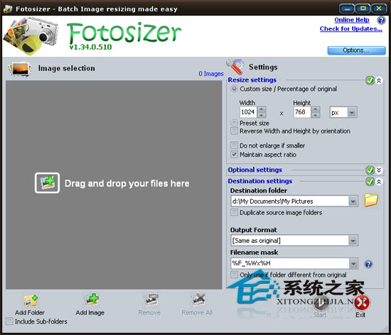 Fotosizer(批量改变图片大小) V1.34.0.510 多国语言绿色免费版