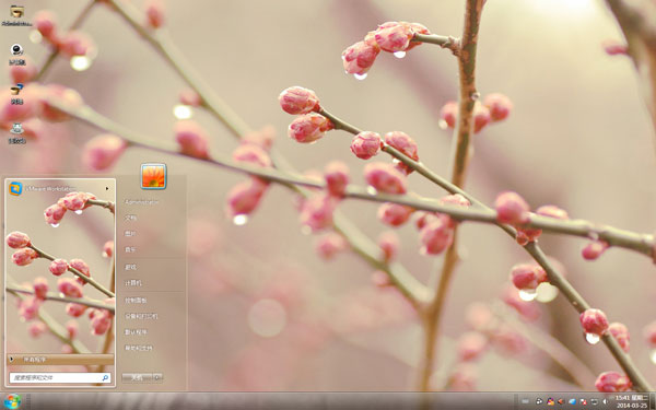含苞待放的花骨朵win7主题 下载