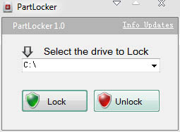 PartLocker(硬盘锁软件) V1.0 绿色版