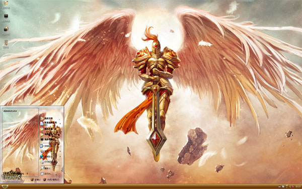 英雄联盟审判天使凯尔xp主题 下载