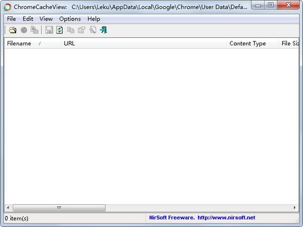 ChromeCacheView(Chrome(缓存查看)1.65英文