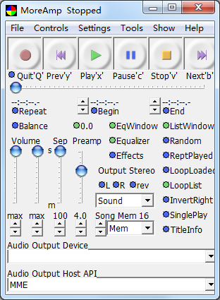 MoreAmp(CD抓轨音频转换播放软件)0.1.29绿