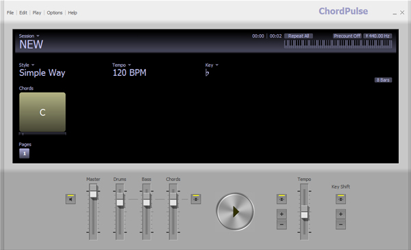 Chordpulse(音乐伴奏制作软件) V2.2 绿色版
