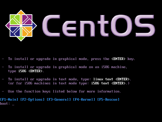 CentOS 4.6 i386官方正式版系统（32位）