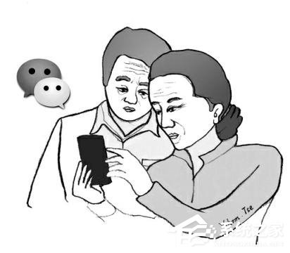 中老年人玩微信一发不可收拾,猛晒朋友圈、抢