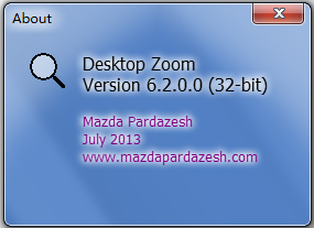 Desktop Zoom(桌面放大镜) V6.2.0.0 绿色版