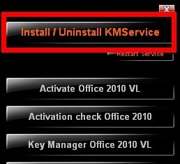 mini-KMS Activator(Office2010啟用工具) V1.2 綠色版