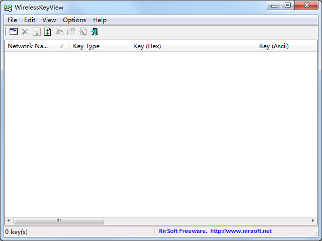 无线网络密码查看器(WirelessKeyView) x64 V2.06 绿色版