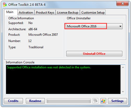 Microsoft Toolkit(Office2016激活工具)