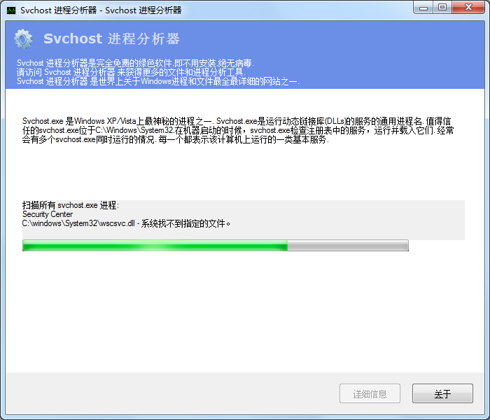 Svchost.exe(进程分析器) V1.1.0.4 绿色版