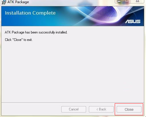 Win7系统电脑开机出现安装ATK0100对话