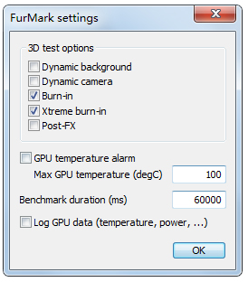 Furmark(显卡测试软件) V1.25.0.0 中文版