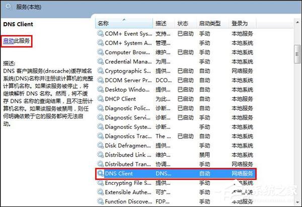 Win7 DNS服务器未响应怎么办?网络诊断DNS