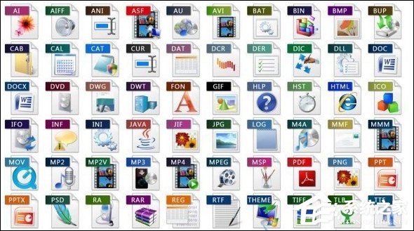常见文件扩展名都有哪些?计算机常见的文件格