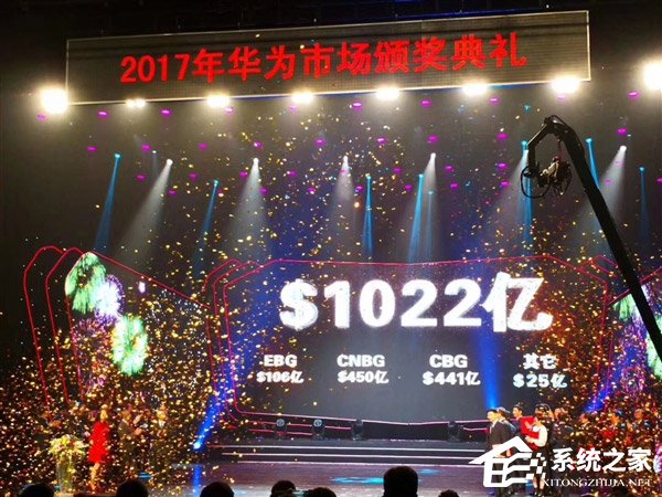1022亿美元!华为公布2018年年收入目标