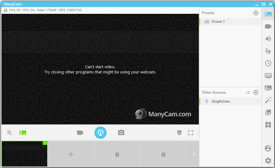 网络摄像头下载_乐趣摄影头(manycam)6.6.0英文版