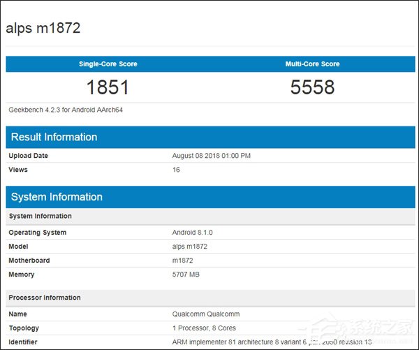 骁龙710加持!魅族16X在Geekbench跑分数据库“亮相”