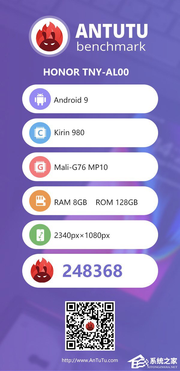 248368分!安兔兔公布荣耀Magic 2工程机跑分成绩