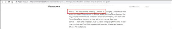 苹果明天凌晨将推送iOS 12.1正式版系统