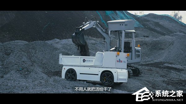 挑战蓝翔!百度展示无人自主挖掘机