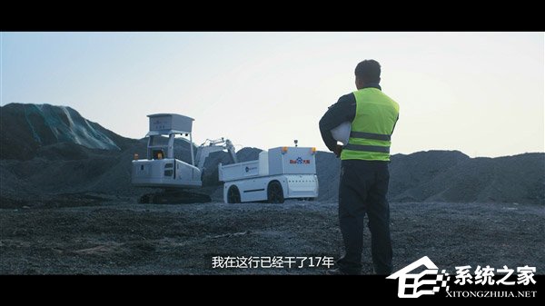 挑战蓝翔!百度展示无人自主挖掘机