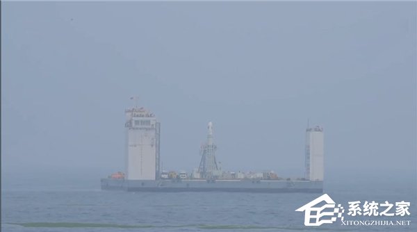 中国长征十一号火箭完成首次海上航天发射”