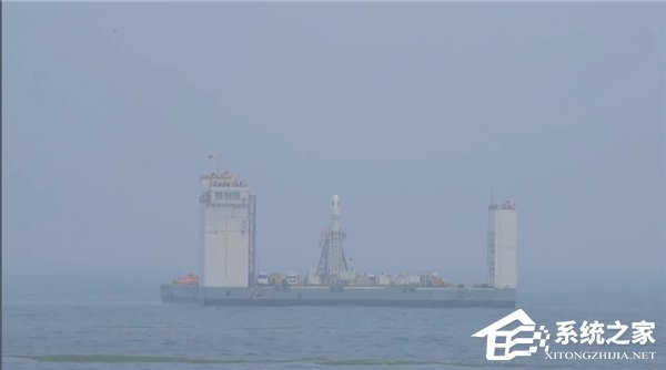 中国长征十一号火箭完成首次海上航天发射”