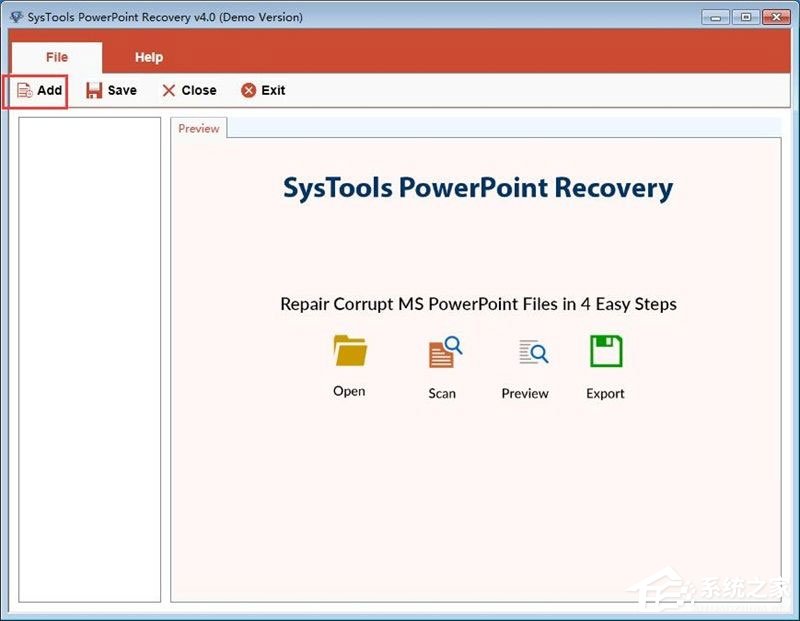 SysTools PowerPoint Recovery(PPT数据恢复工具) V4.0.0.0