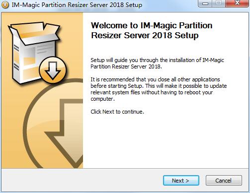 IM Magic Partition Resizer Sever 2018（IM魔术分区调整） V3.6.0 英文安装版