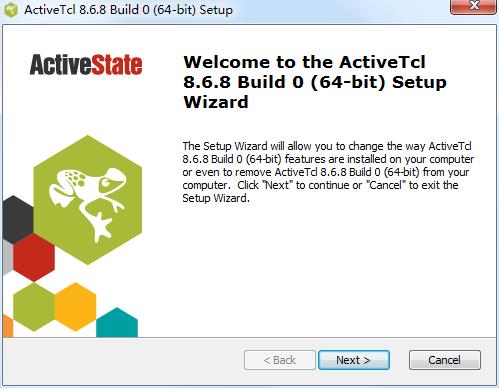 ActiveTcl(TCL脚本编辑工具)  V8.6.8.0 64位英文安装版