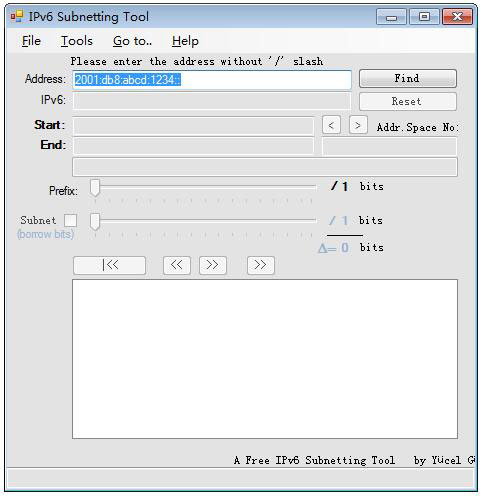 IPv6 Subnetting Tool V1.9.0.2 绿色英文版