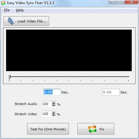 Easy Video Sync Fixer（音频视频同步修复工具） V1.3.3 英文安装版