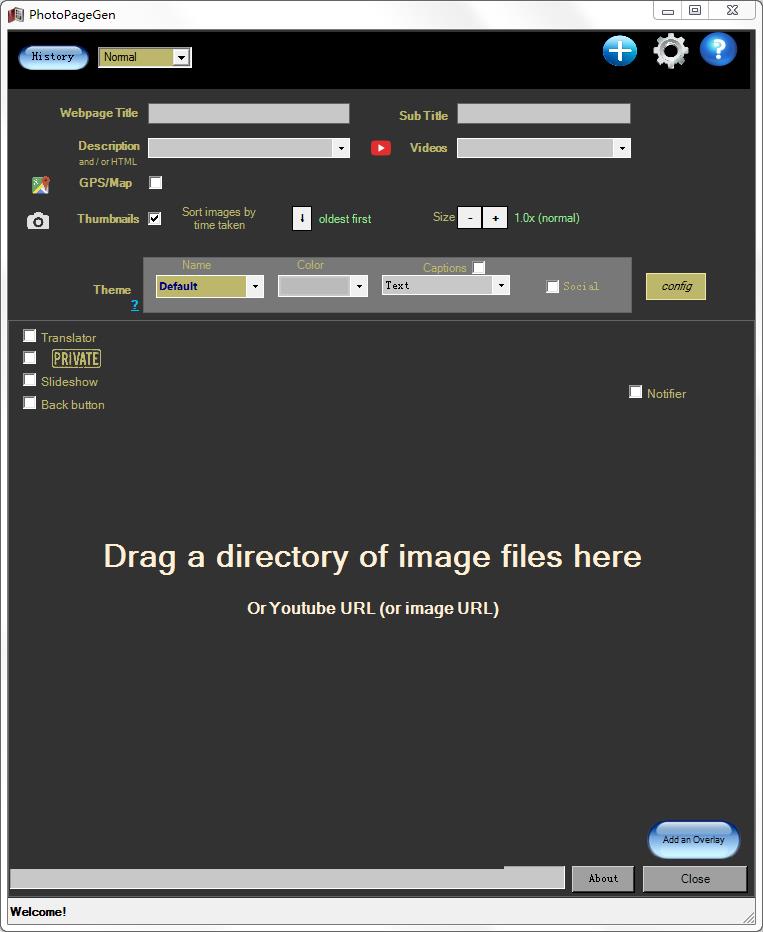 PhotoPageGen V7.3 英文安装版
