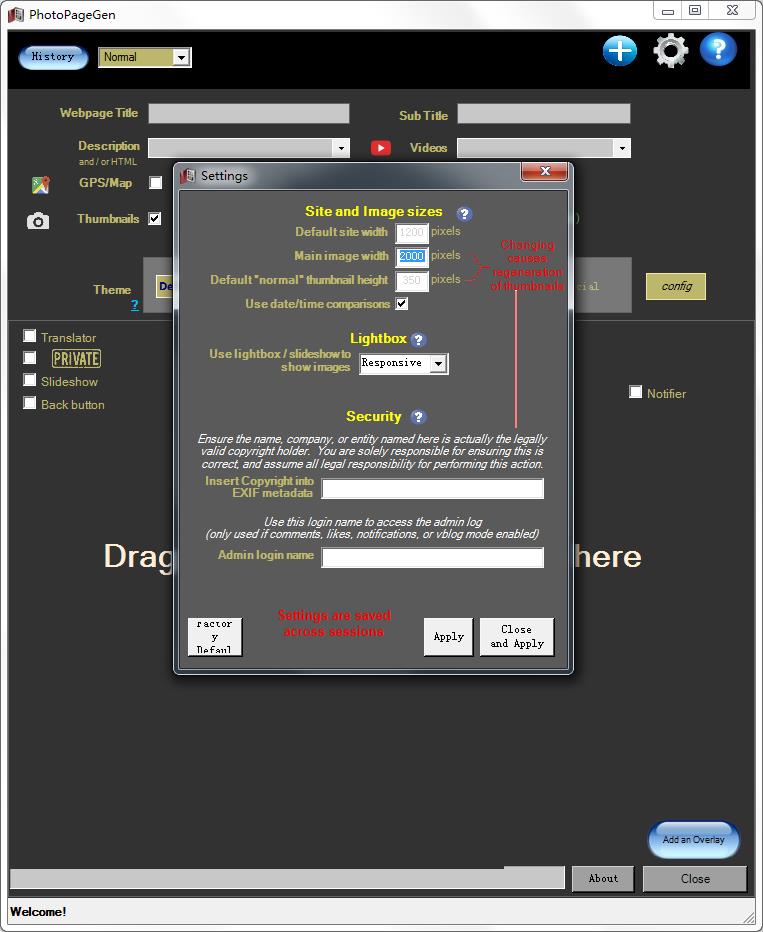 PhotoPageGen V7.3 英文安装版