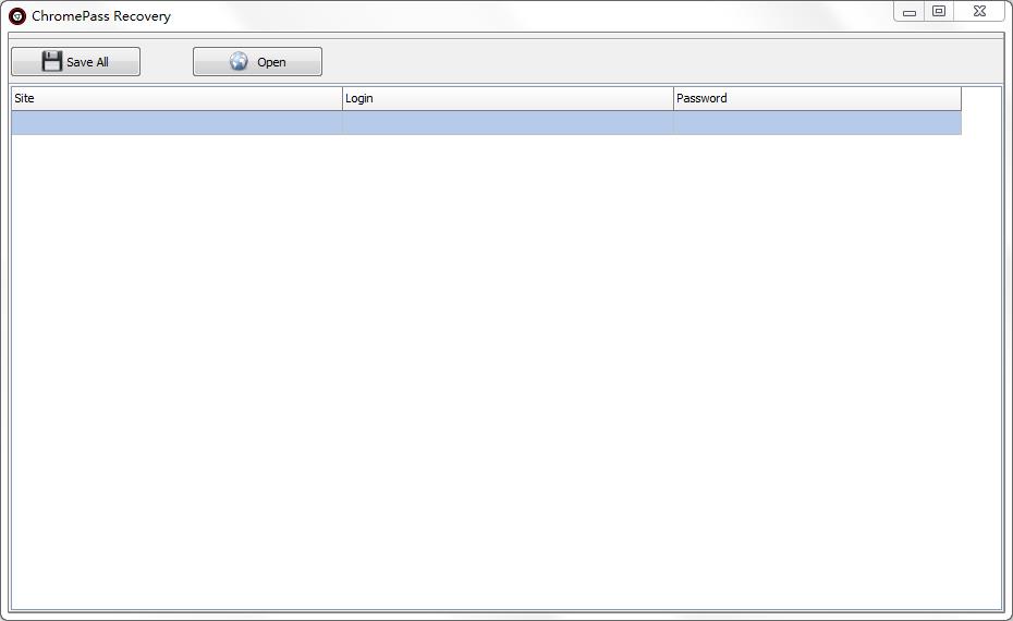 ChromePass recovery(密码恢复软件) V1.0 英文安装版