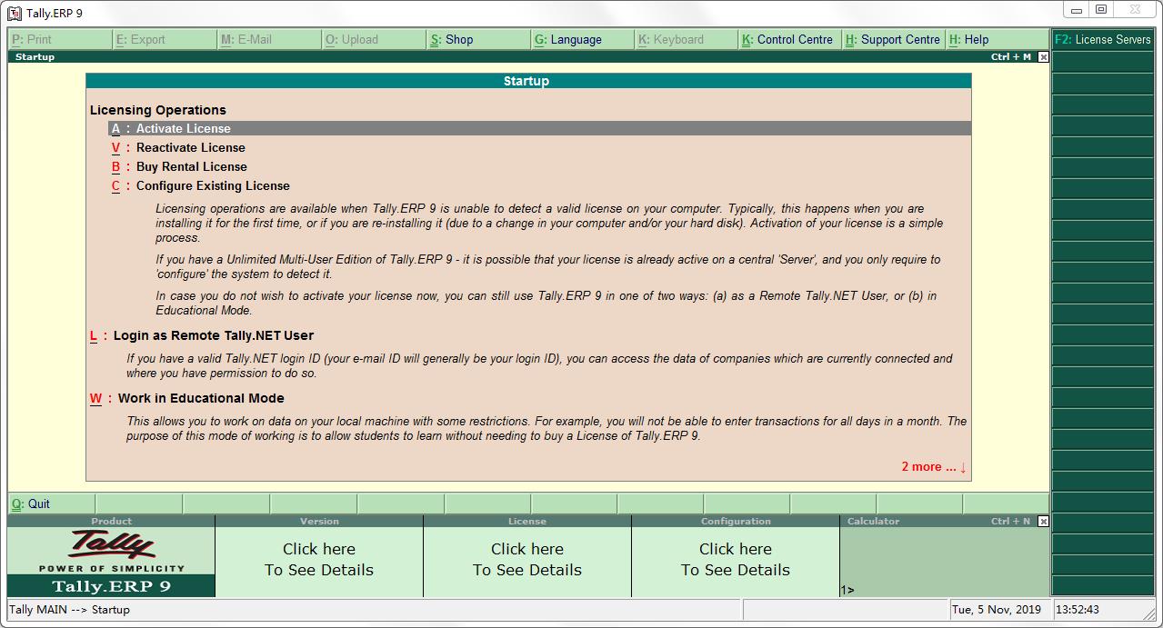 Tally ERP 9(ERP管理软件) V4.7 多国语言安装版