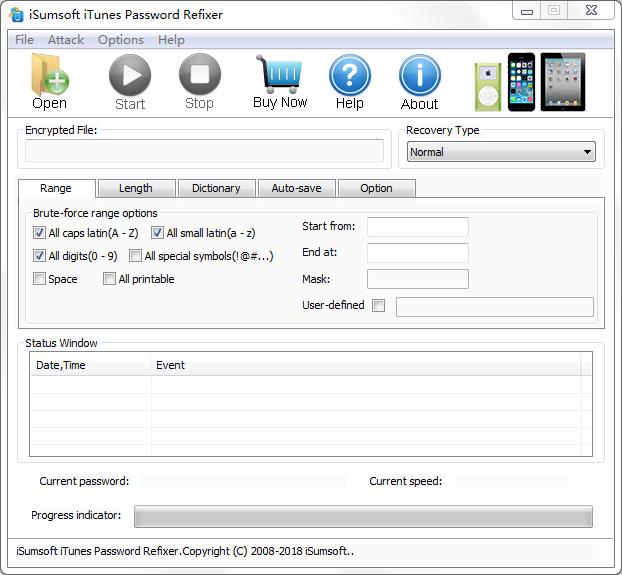 iSumsoft iTunes Password Refixer V4.1.1 英文安装版