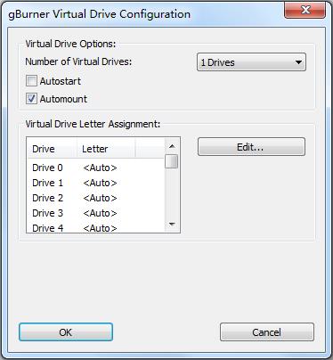 gBurner Virtual Drive(虚拟光驱软件) V4.9 英文安装版