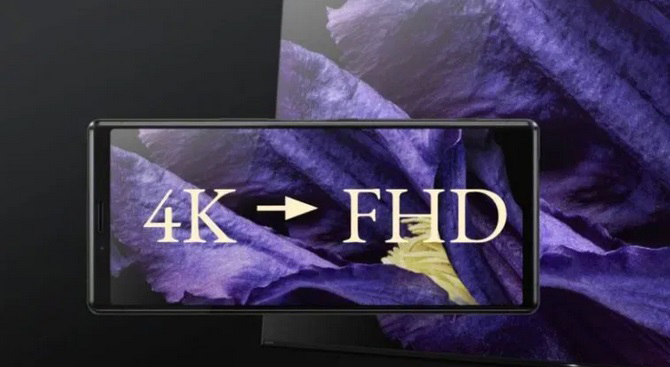 传索尼新Xperia旗舰拥有4K/非4K模式切换