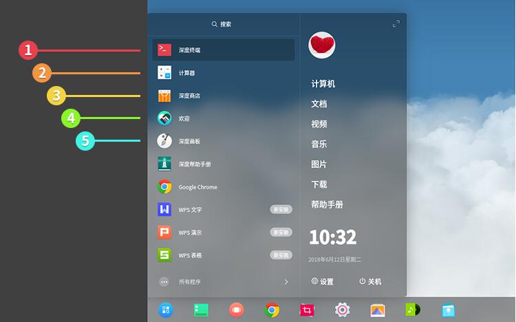 Deepin 15.6 X64官方正式版（64位）