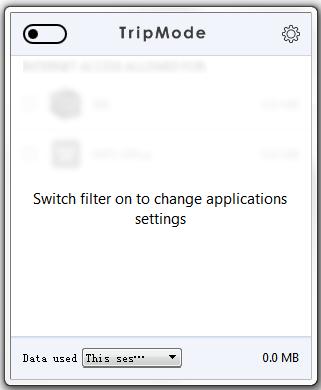 TripMode(程序网络流量监测工具) V1.0.5 英文安装版