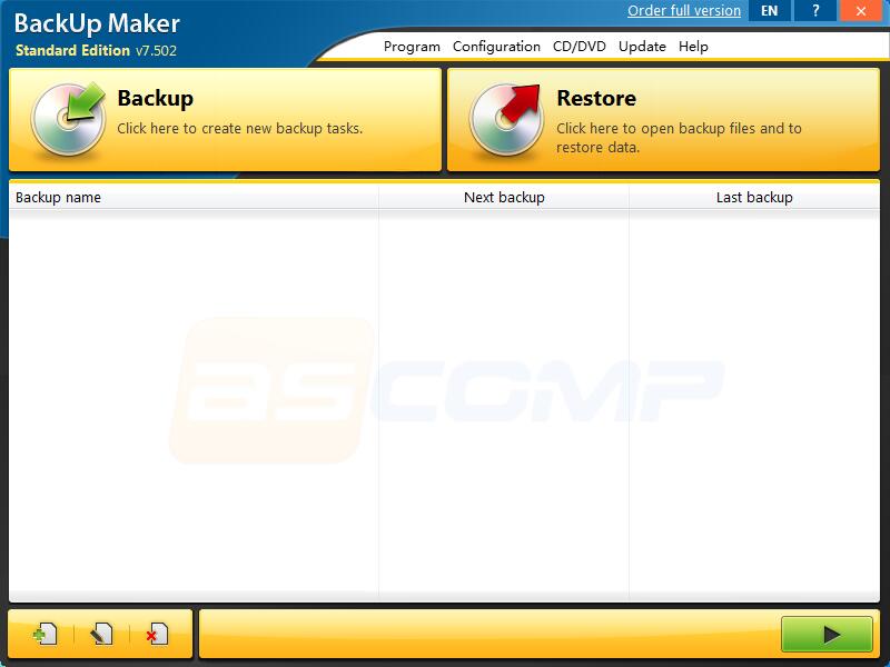 BackUp Maker(备份软件) V7.502 多国语言安装版