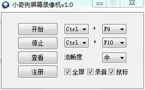 小奇狗屏幕录像机 V1.0 绿色版