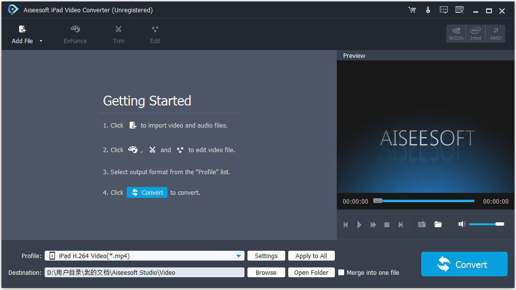Aiseesoft iPad Video Converter(iPad视频转换器) V8.0.32 多国语言安装版