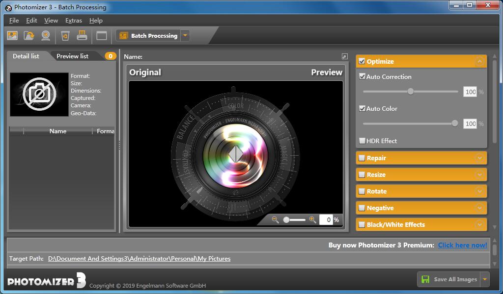 Photomizer(数码照片修复软件) V3.0.7242.24370 多国语言安装版