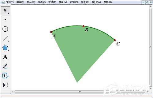 几何画板如何绘制旋转三角形?