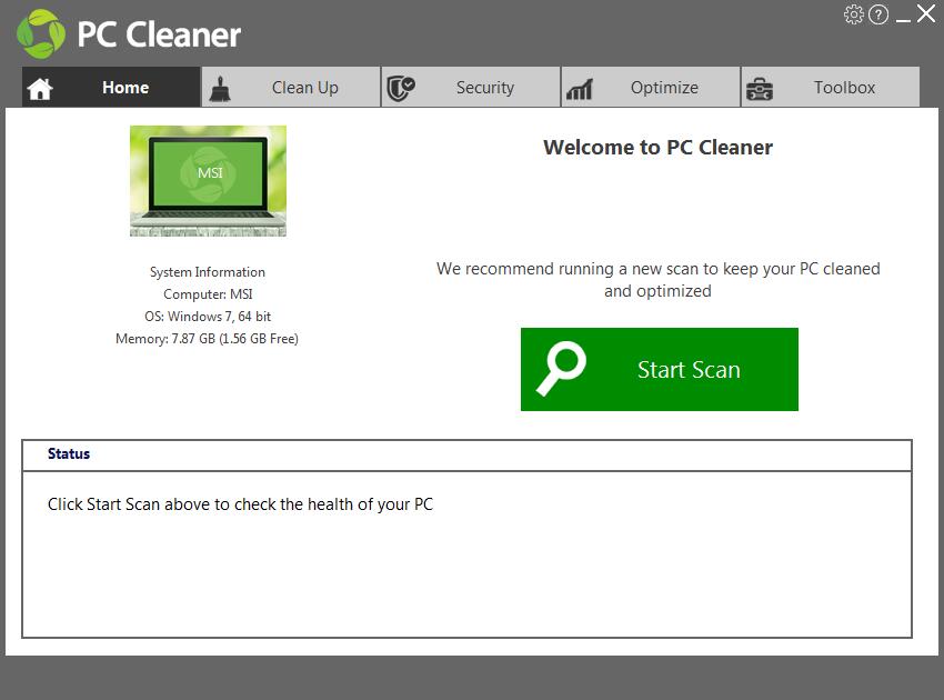 PC Cleaner(电脑垃圾清理软件) V7.2.0.15 多国语言安装版