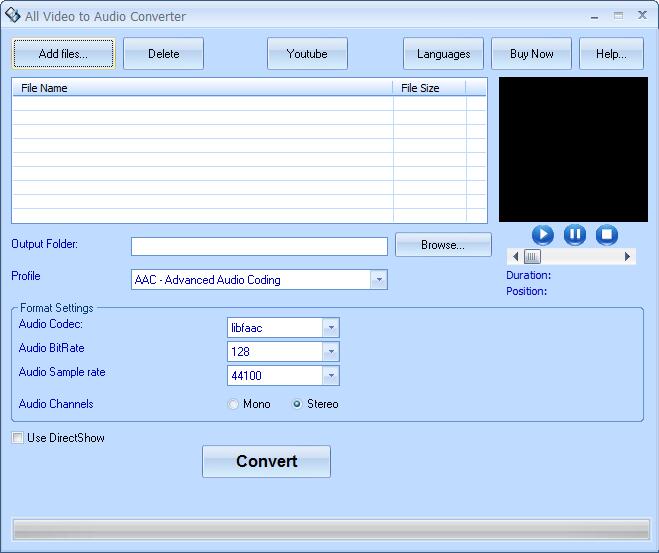 All Video to Audio Converter(视频转音频软件) V4.3 多国语言安装版