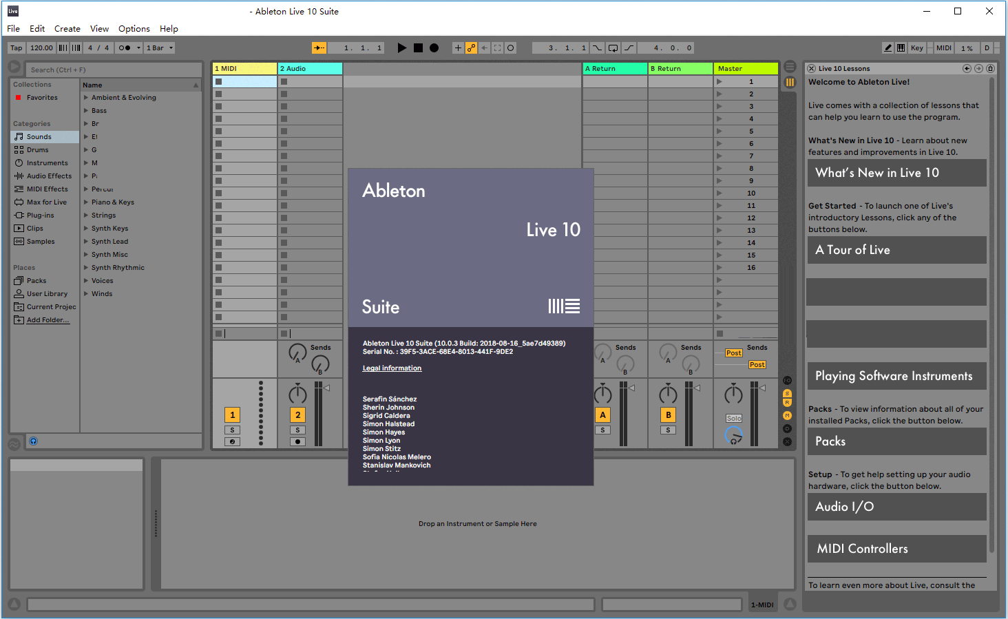 Ableton Live Suite 10(音乐制作软件) V10.1.30 中文免费版