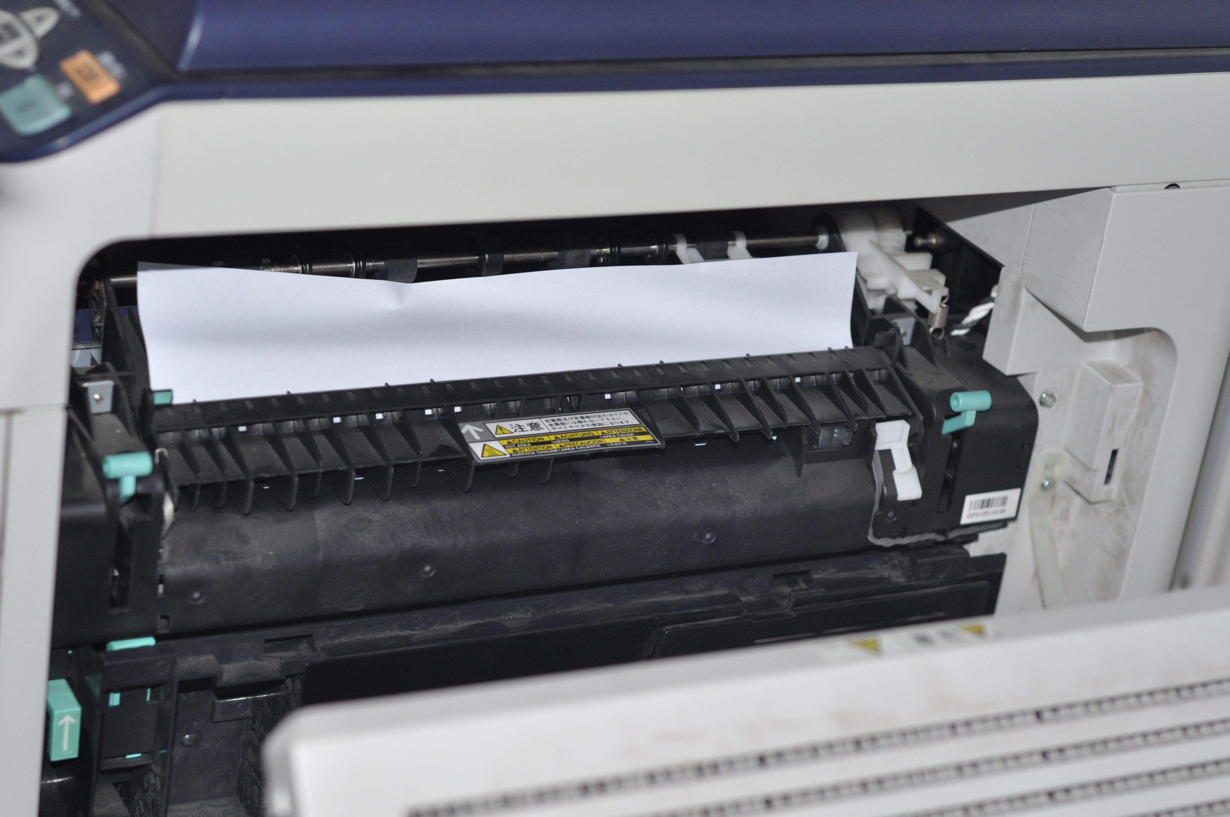 打印机卡纸了怎么办？